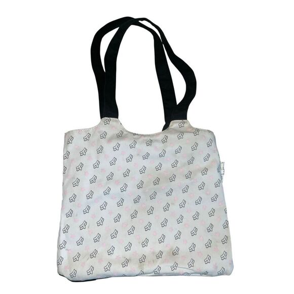 Fox racing Y2K reversible pink black small travel tote bag dirtbike riding - Picture 4 of 7